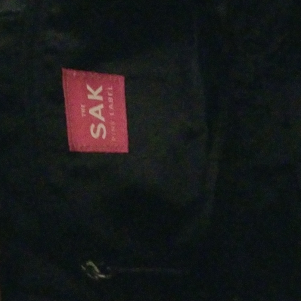 The Sak Vintage Black Quilted Leather Shoulder Bag with Color Buckle Hobo style - Picture 11 of 11